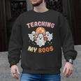 Halloween Teacher Teaching My Boos Costume Teacher Men Women Men Graphic Sweatshirt, trending gift