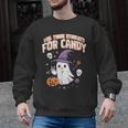 Halloween Teacher Trade Students For Candy Costume Women Men Graphic Sweatshirt, trending gift