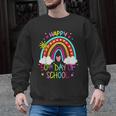 Happy 50th Days Of School Rainbow Teacher 50 Days Smarter Men Graphic Sweatshirt, trending gift Happy 50th Days Of School Rainbow Teacher 50 Days Smarter Men Graphic Sweatshirt, trending gift