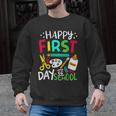 Happy First Day Of School Teacher Back To School Student Men Graphic Sweatshirt, trending gift Happy First Day Of School Teacher Back To School Student Men Graphic Sweatshirt, trending gift