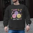 Happy To See Your Face Smile Face Teacher Back To School Men Graphic Sweatshirt, trending gift Happy To See Your Face Smile Face Teacher Back To School Men Graphic Sweatshirt, trending gift