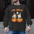 Haunted By 67 Boo Ghost Pumpkin Halloween Teacher Men Graphic Sweatshirt, trending gift