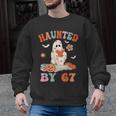 Haunted By 67 Boo Ghost Teacher 6 7 Halloween Costume Men Graphic Sweatshirt, trending gift Haunted By 67 Boo Ghost Teacher 6 7 Halloween Costume Men Graphic Sweatshirt, trending gift