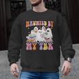 Haunted By My TBR Cute Ghosts Book Reading Teacher Halloween Men Graphic Sweatshirt, trending gift Haunted By My TBR Cute Ghosts Book Reading Teacher Halloween Men Graphic Sweatshirt, trending gift