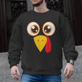 Hilarious Turkey Halloween Thanksgiving Teacher Nurse Men Graphic Sweatshirt, trending gift