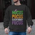 Hocus Pocus Everybody Focus Teacher Halloween Men Graphic Sweatshirt, trending gift