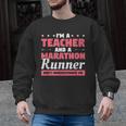 I'm A Teacher And A Marathon Runner Don't Underestimate Me Men Women Men Graphic Sweatshirt, trending gift I'm A Teacher And A Marathon Runner Don't Underestimate Me Men Women Men Graphic Sweatshirt, trending gift