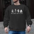 Inclusion Isn't Scary Slp Halloween Sped Teacher Ghost Mummy Men Graphic Sweatshirt, trending gift Inclusion Isn't Scary Slp Halloween Sped Teacher Ghost Mummy Men Graphic Sweatshirt, trending gift