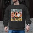 Infant Teacher Boo Crew Ghost Groovy Halloween For Women Men Graphic Sweatshirt, Groovy Teacher Gifts, trending gift Infant Teacher Boo Crew Ghost Groovy Halloween For Women Men Graphic Sweatshirt, Groovy Teacher Gifts, trending gift