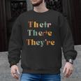 Their There They'Re English Teacher Gramma Police Joke Men Graphic Sweatshirt, English Teacher Gifts, trending gift Their There They'Re English Teacher Gramma Police Joke Men Graphic Sweatshirt, English Teacher Gifts, trending gift