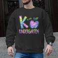 K Is For Kindergarten Teacher Tie Dye Back To School Kinder Men Graphic Sweatshirt, trending gift K Is For Kindergarten Teacher Tie Dye Back To School Kinder Men Graphic Sweatshirt, trending gift