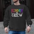 Kinder Crew Kindergarten Teacher 1st Day Of School Men Graphic Sweatshirt, trending gift Kinder Crew Kindergarten Teacher 1st Day Of School Men Graphic Sweatshirt, trending gift