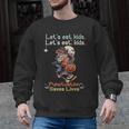 Let's Eat Kids Grammar Werewolf Halloween Teacher Men Graphic Sweatshirt, trending gift Let's Eat Kids Grammar Werewolf Halloween Teacher Men Graphic Sweatshirt, trending gift