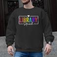 Library Squad Team Librarian Teacher Book Lover Men Graphic Sweatshirt, trending gift Library Squad Team Librarian Teacher Book Lover Men Graphic Sweatshirt, trending gift