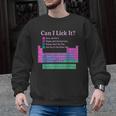 Can I Lick It Periodic Table Teacher Student Kids Men Graphic Sweatshirt, trending gift Can I Lick It Periodic Table Teacher Student Kids Men Graphic Sweatshirt, trending gift
