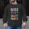 Little MISS SMARTY PANTS School Grad Teacher Last Day Men Graphic Sweatshirt, trending gift Little MISS SMARTY PANTS School Grad Teacher Last Day Men Graphic Sweatshirt, trending gift