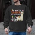 Llama Learning T Shirt Teachers Students Alpaca Lovers Men Graphic Sweatshirt, trending gift Llama Learning T Shirt Teachers Students Alpaca Lovers Men Graphic Sweatshirt, trending gift