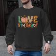 Love 5th Grade Thanksgiving Colorful Fall Leaves Teacher Men Graphic Sweatshirt, trending gift Love 5th Grade Thanksgiving Colorful Fall Leaves Teacher Men Graphic Sweatshirt, trending gift