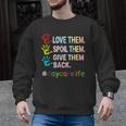 Love Daycare Provider Childcare Teacher Tie Dye Men Graphic Sweatshirt, trending gift