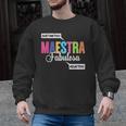 Maestra Fabulosa Bilingual Spanish Espanol Teacher School Men Graphic Sweatshirt, trending gift