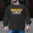 Mahjong Coach Coaching Trainer Teacher Men Graphic Sweatshirt, trending gift Mahjong Coach Coaching Trainer Teacher Men Graphic Sweatshirt, trending gift