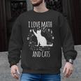 Math Nerd Math Teacher Cat Lover I Love Math And Cats Men Graphic Sweatshirt, trending gift Math Nerd Math Teacher Cat Lover I Love Math And Cats Men Graphic Sweatshirt, trending gift