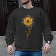 Music Teacher Shirt Sunflower Music Notes Musician Singer Men Graphic Sweatshirt, trending gift
