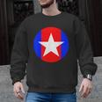 Nerdy Captain Sweatpants Retro Comic Book Fan Teacher Men Graphic Sweatshirt, trending gift