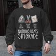 Nothing Beats 5th Grade Back To School Kids Teachers Men Graphic Sweatshirt, trending gift