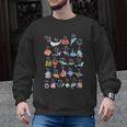 Ocean Animals Alphabet Cute Sea Life ABC Marine Kids Teacher Men Graphic Sweatshirt, trending gift