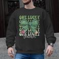 One Lucky Teacher Coquette Bow St Patricks Day Teacher Men Graphic Sweatshirt, trending gift One Lucky Teacher Coquette Bow St Patricks Day Teacher Men Graphic Sweatshirt, trending gift
