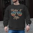 P41l Retro Kickin It 5th Grade Style Teacher Back To School For Men Women Girls Kids Men Graphic Sweatshirt, trending gift