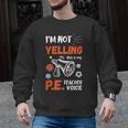 PE Teacher Voice PE Teacher School Fitness Class Men Graphic Sweatshirt, Pe Teacher Gifts, trending gift