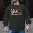 Peace Love Inclusion Sped Squad Special-Ed Teacher Daycare Men Graphic Sweatshirt, trending gift