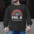 Pre-K Teacher Cute Pre Kindergarten For Teachers Rainbow For Men Women Kids Men Graphic Sweatshirt, trending gift Pre-K Teacher Cute Pre Kindergarten For Teachers Rainbow For Men Women Kids Men Graphic Sweatshirt, trending gift