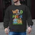 Preschool Teacher Kids Back To School Wild About Pre-K Men Graphic Sweatshirt, trending gift