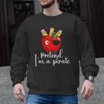Pretend I'm A Pirate Teacher Apple Talk Like A Pirate Day Men Women Kids Men Graphic Sweatshirt, trending gift Pretend I'm A Pirate Teacher Apple Talk Like A Pirate Day Men Women Kids Men Graphic Sweatshirt, trending gift