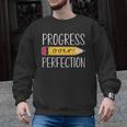 Progress Over Perfection Motivational Back To School Teacher Men Graphic Sweatshirt, trending gift Progress Over Perfection Motivational Back To School Teacher Men Graphic Sweatshirt, trending gift
