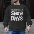 Proud Supporter Of Snow Days Teacher Christmas Men Women Men Graphic Sweatshirt, trending gift Proud Supporter Of Snow Days Teacher Christmas Men Women Men Graphic Sweatshirt, trending gift