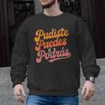 Pudiste Puedes Podras Maestra Spanish Teacher Men Graphic Sweatshirt, trending gift
