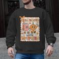 Pumpkin Teacher Preppy Fall In Love With Learning Autumn Men Graphic Sweatshirt, trending gift