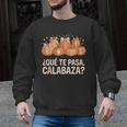 Qué Te Pasacalabaza Fall Immersion Teacher Spanish Teacher Men Graphic Sweatshirt, trending gift Qué Te Pasacalabaza Fall Immersion Teacher Spanish Teacher Men Graphic Sweatshirt, trending gift