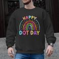 Rainbow Happy Dot Day Shirts Teacher Kids September 15th Men Graphic Sweatshirt, trending gift Rainbow Happy Dot Day Shirts Teacher Kids September 15th Men Graphic Sweatshirt, trending gift
