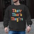 There Their They'Re English Class Grammar Joke Teacher Men Graphic Sweatshirt, English Teacher Gifts, trending gift There Their They'Re English Class Grammar Joke Teacher Men Graphic Sweatshirt, English Teacher Gifts, trending gift