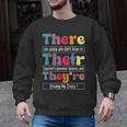 There Their They'Re English Teacher Grammar Memes Men Graphic Sweatshirt, English Teacher Gifts, trending gift There Their They'Re English Teacher Grammar Memes Men Graphic Sweatshirt, English Teacher Gifts, trending gift