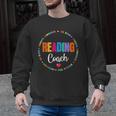 Reading Coach Teacher Interventionist Specialist Literacy Men Graphic Sweatshirt, trending gift
