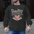 Reading Intervention Teacher Men Graphic Sweatshirt, trending gift Reading Intervention Teacher Men Graphic Sweatshirt, trending gift