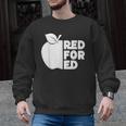 Red For Ed Teacher Support Public Education For Men Women Kids Men Graphic Sweatshirt, trending gift Red For Ed Teacher Support Public Education For Men Women Kids Men Graphic Sweatshirt, trending gift