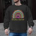 Retired Teacher Rainbow Men Graphic Sweatshirt, trending gift Retired Teacher Rainbow Men Graphic Sweatshirt, trending gift
