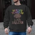 Retro BIOLOGY TEACHERS LOVE BRAINS This Is My Scary STEM Men Graphic Sweatshirt, trending gift Retro BIOLOGY TEACHERS LOVE BRAINS This Is My Scary STEM Men Graphic Sweatshirt, trending gift